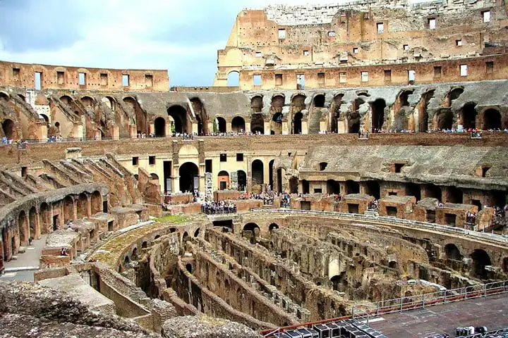 visit the Colosseum, Rome