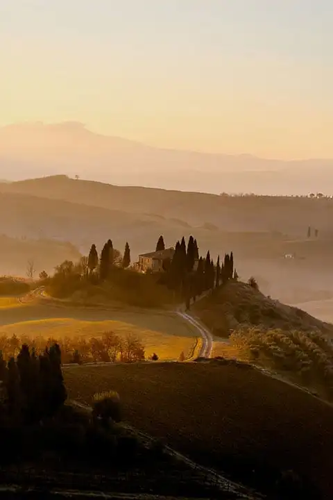 Val d'Orcia in Tuscany