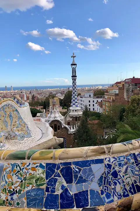 Gaudí salamander, Park Güell, Barcelona