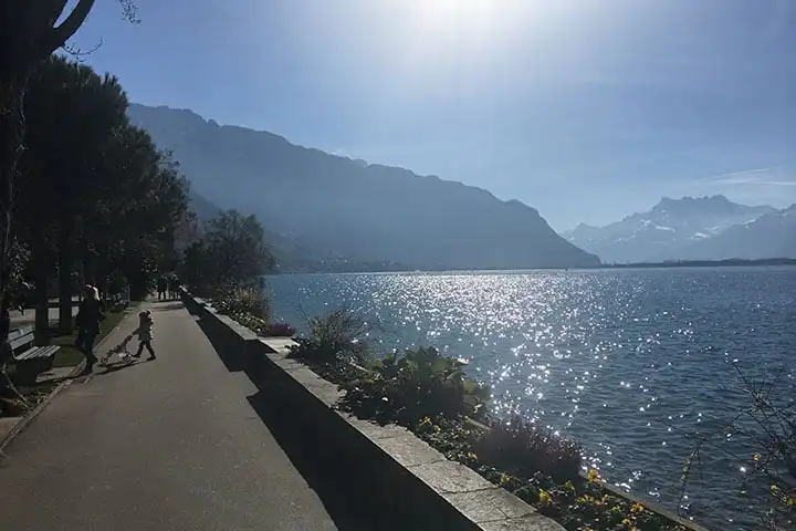 Lakeside promenade, Montreux