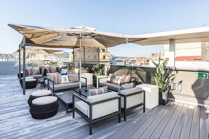 Hotel in central Barcelona with rooftop