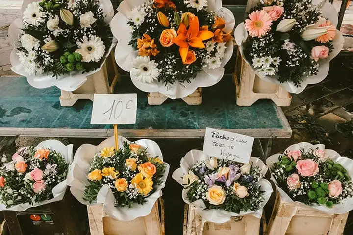 Flower market, Nice