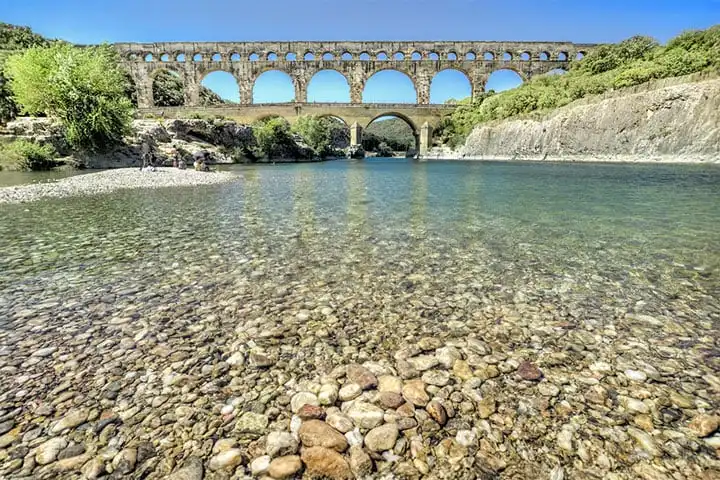 See the Pont du Gard