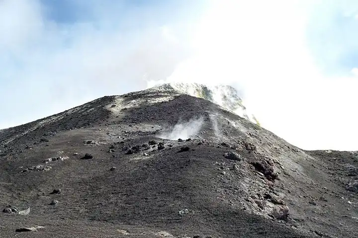 Climbing Etna