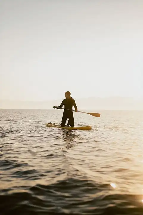 Paddleboarding in Lloret de Mar