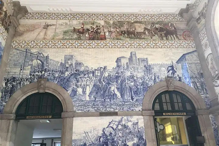 Azulejos, Porto, Portugal