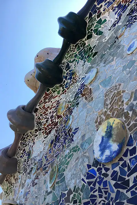 Casa Batlló façade by Gaudí, Barcelona