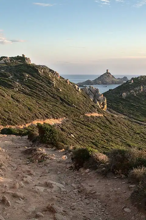The Sanguinaires Islands in South Corsica