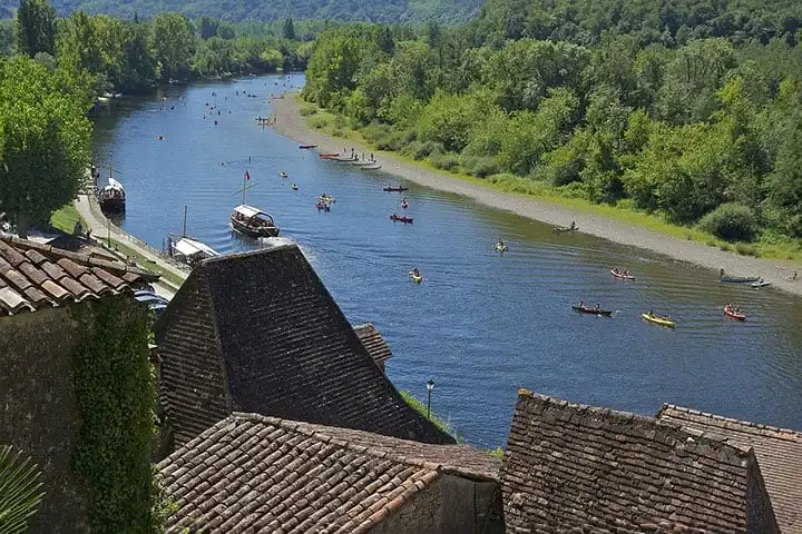 Dordogne valley and canoe trip