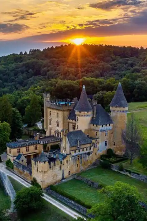 Château de Puymartin in Dordogne