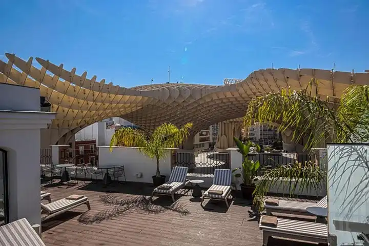 Intelier Casa de Indias Hotel opposite the Metropol Parasol, Seville