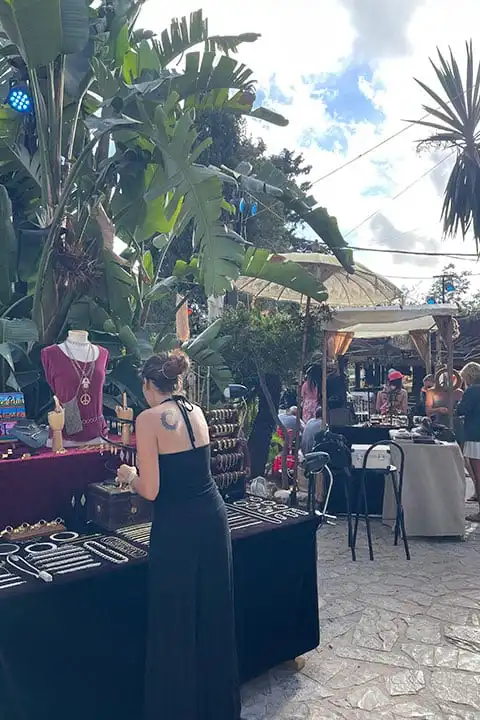 Las Dalias hippy market, Ibiza