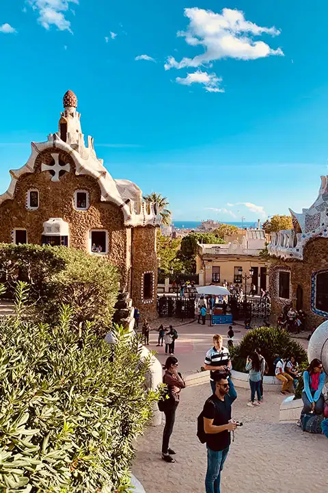 Visit Barcelona, Park Güell by Gaudí