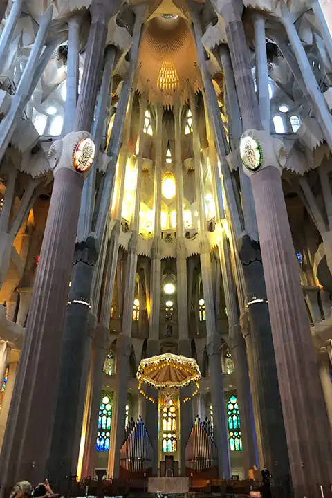Visiting the Sagrada Familia in Barcelona