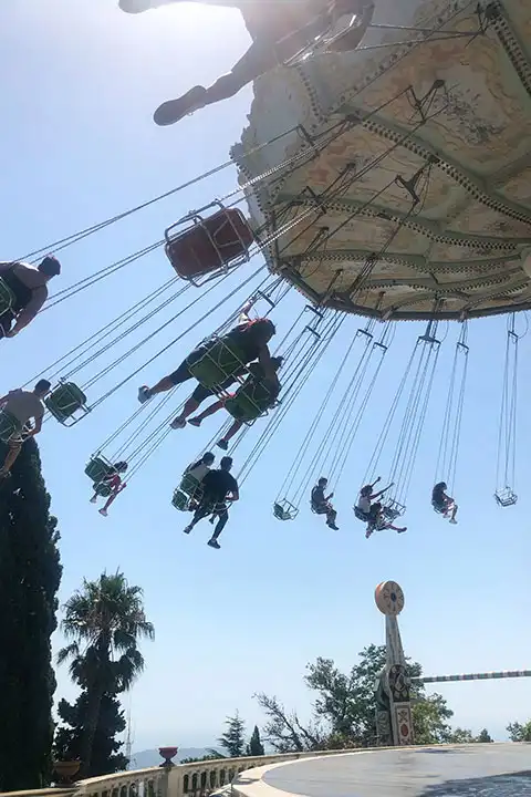 Tibidabo amusement park, Barcelona