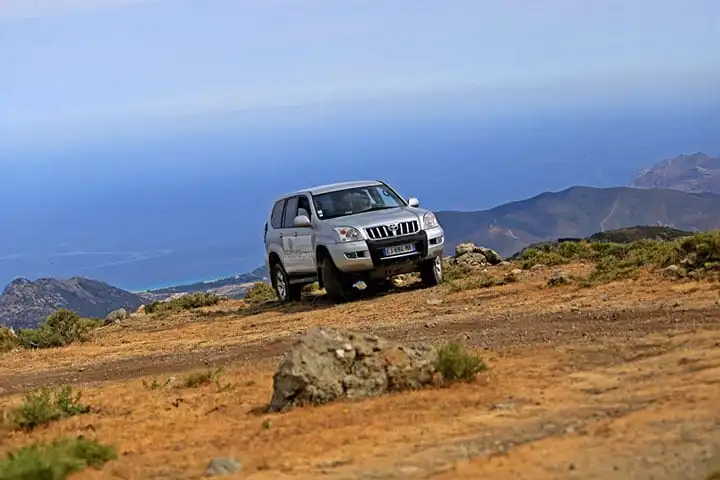 4x4 excursion in northern Corsica