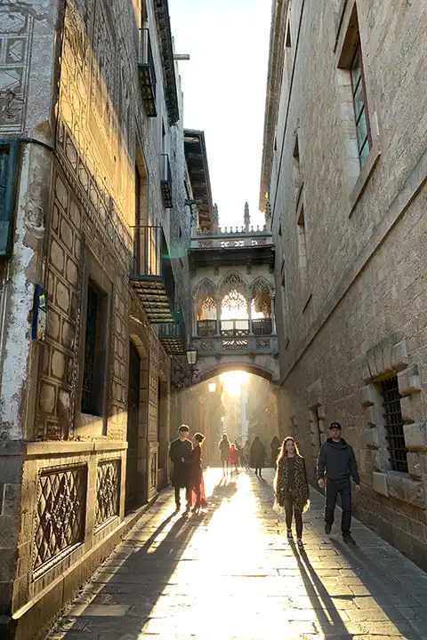 Visiting the Gothic Quarter and El Born, Barcelona