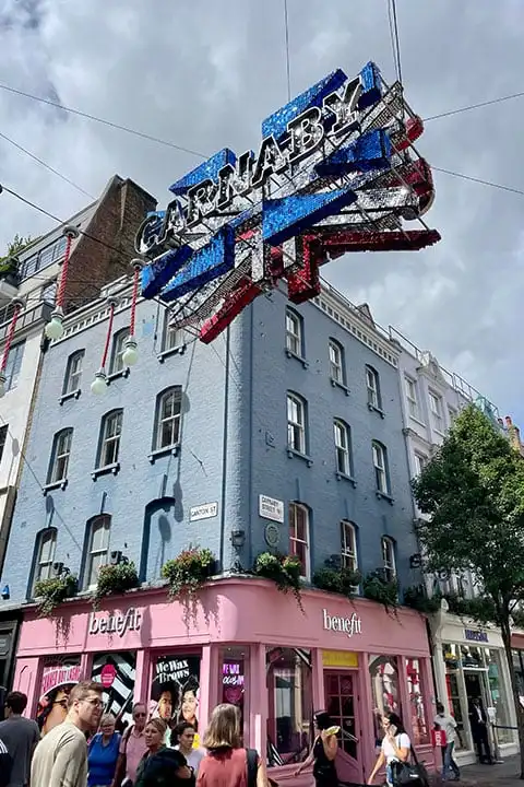 Visit Carnaby Street, London