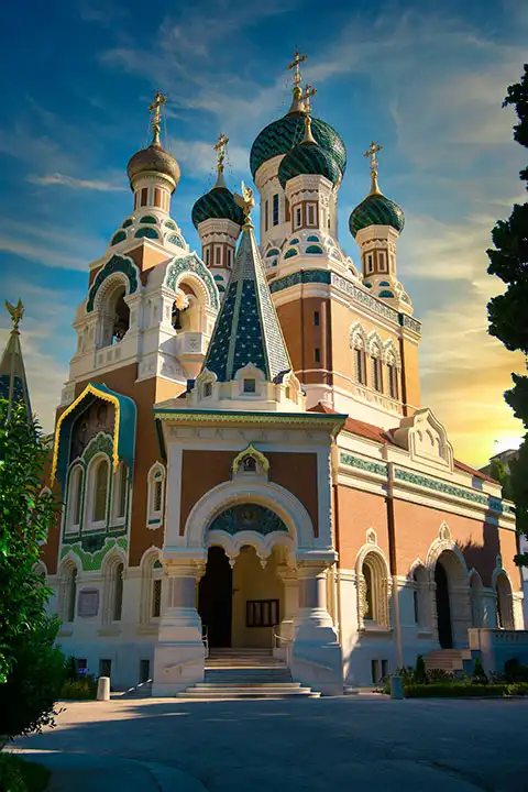 Visiting Nice and the Russian Orthodox Cathedral