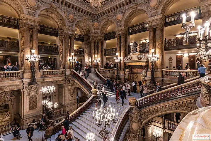 The Opéra Garnier in Paris