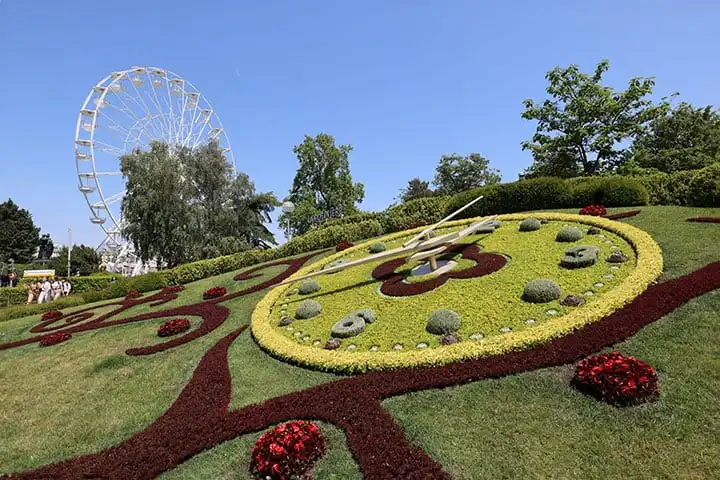 Flower Clock, Geneva