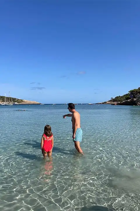 Portinatx beach, Ibiza