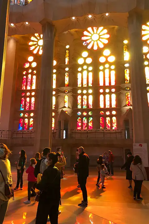 Sagrada Familia interior