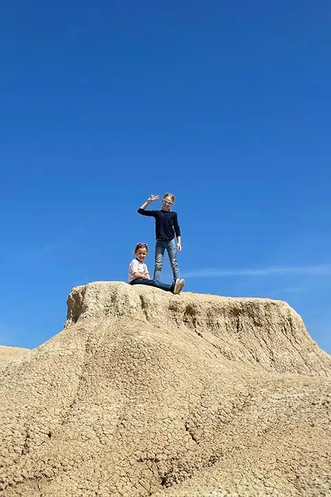 How were the Bardenas formed?