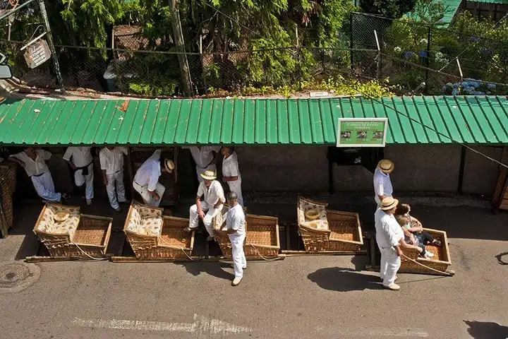 Traditional toboggan ride (Carreiros do Monte)