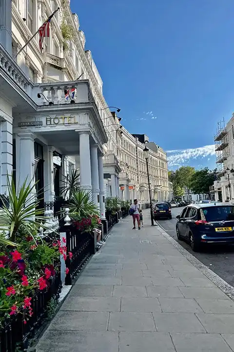 Kensington district, London