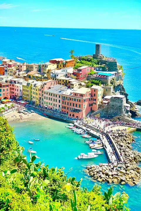 What is the most beautiful place in the Cinque Terre?