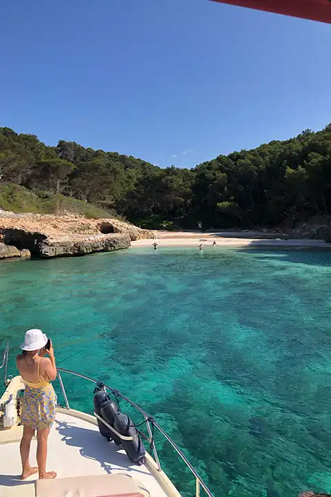 Diving in Menorca in the Balearic Islands