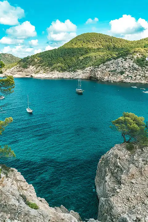 Explore the coves of Ibiza