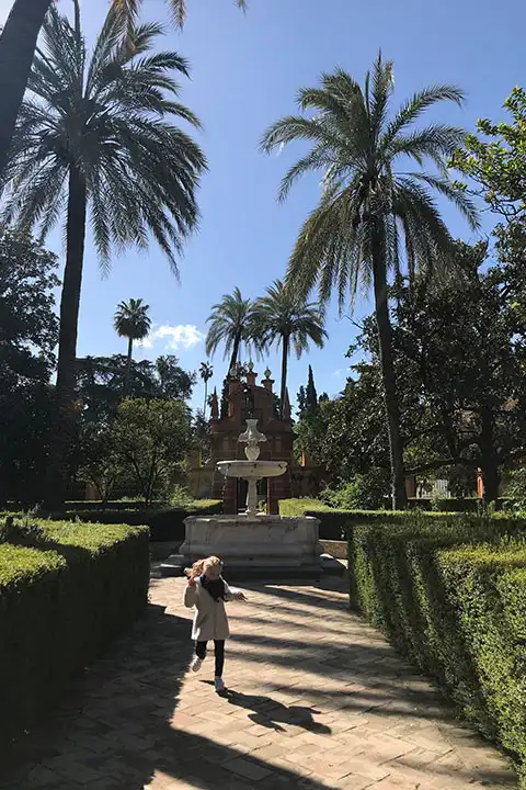 Visit the Alcázar of Seville and its gardens