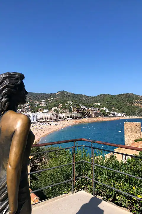 Admire the stunning view from the Can Magi Tower, Tossa de Mar