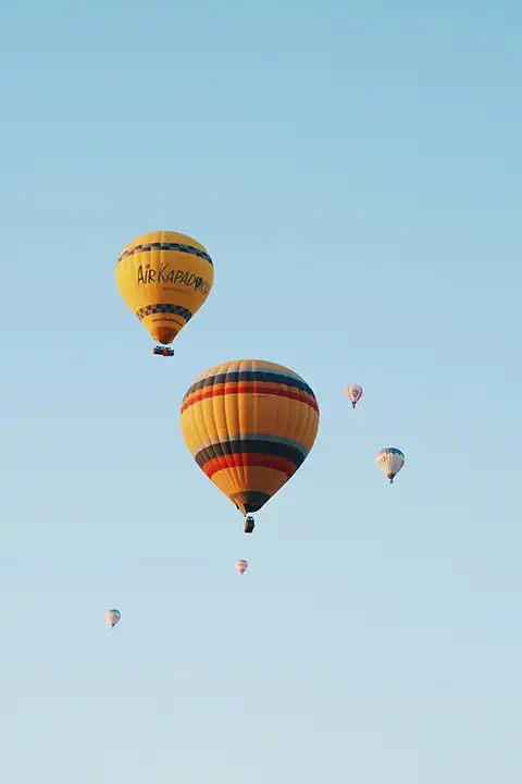 Hot-air balloon flight, an Ibiza activity